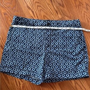 EUC, Banana Republic Blue and White Chino Shorts, Size 10